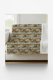 Montana Big Sky West Sherpa Blanket