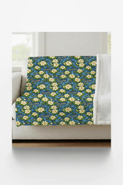 Mississippi River Magnolia Sherpa Blanket