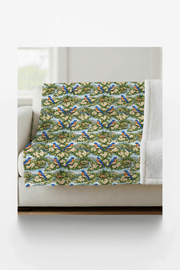 Missouri Flora & Fauna Sherpa Blanket