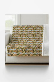 New Mexico Flora & Fauna Sherpa Blanket