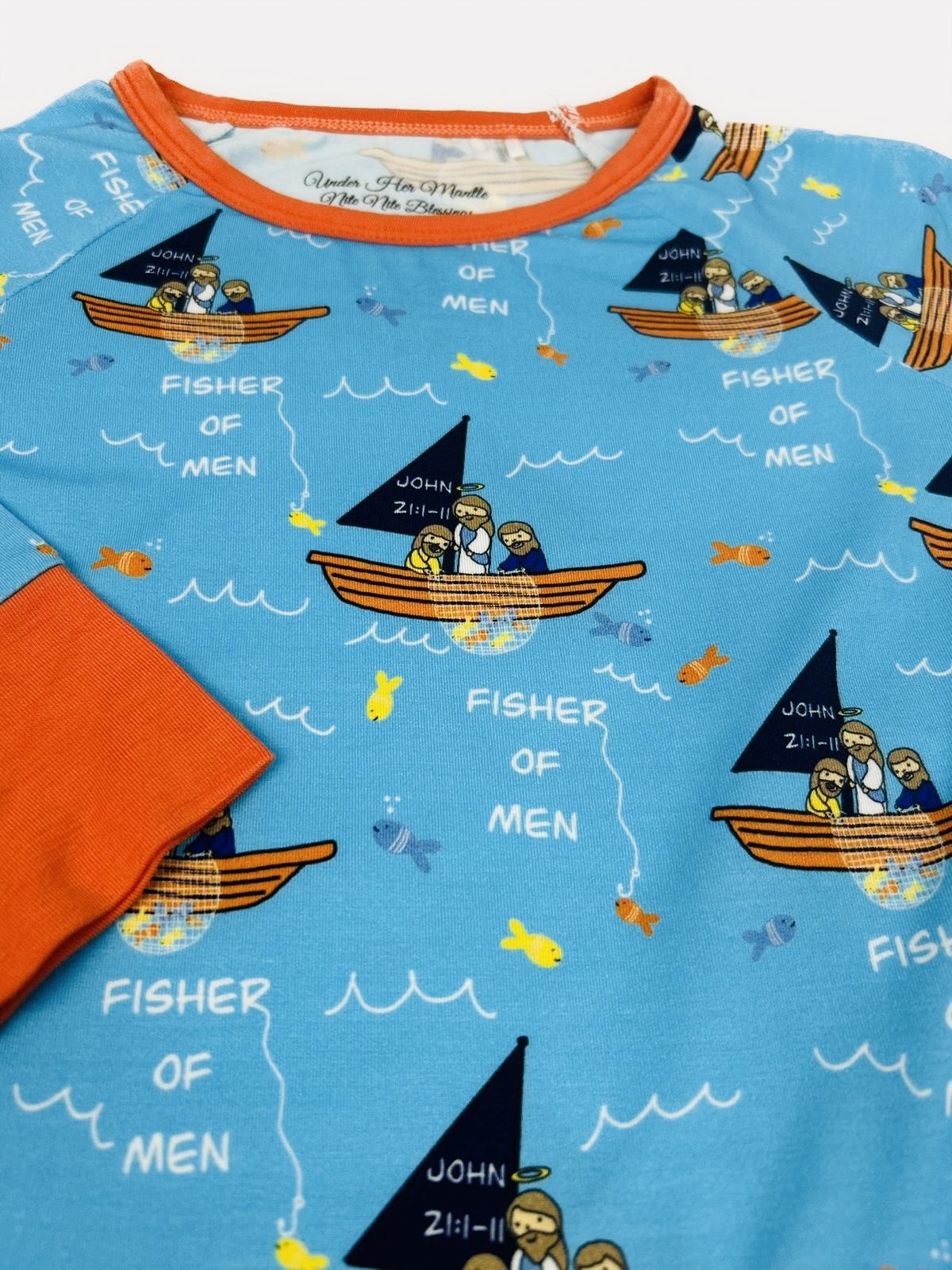 Fisher Of Men Two Piece Kids Pajamas