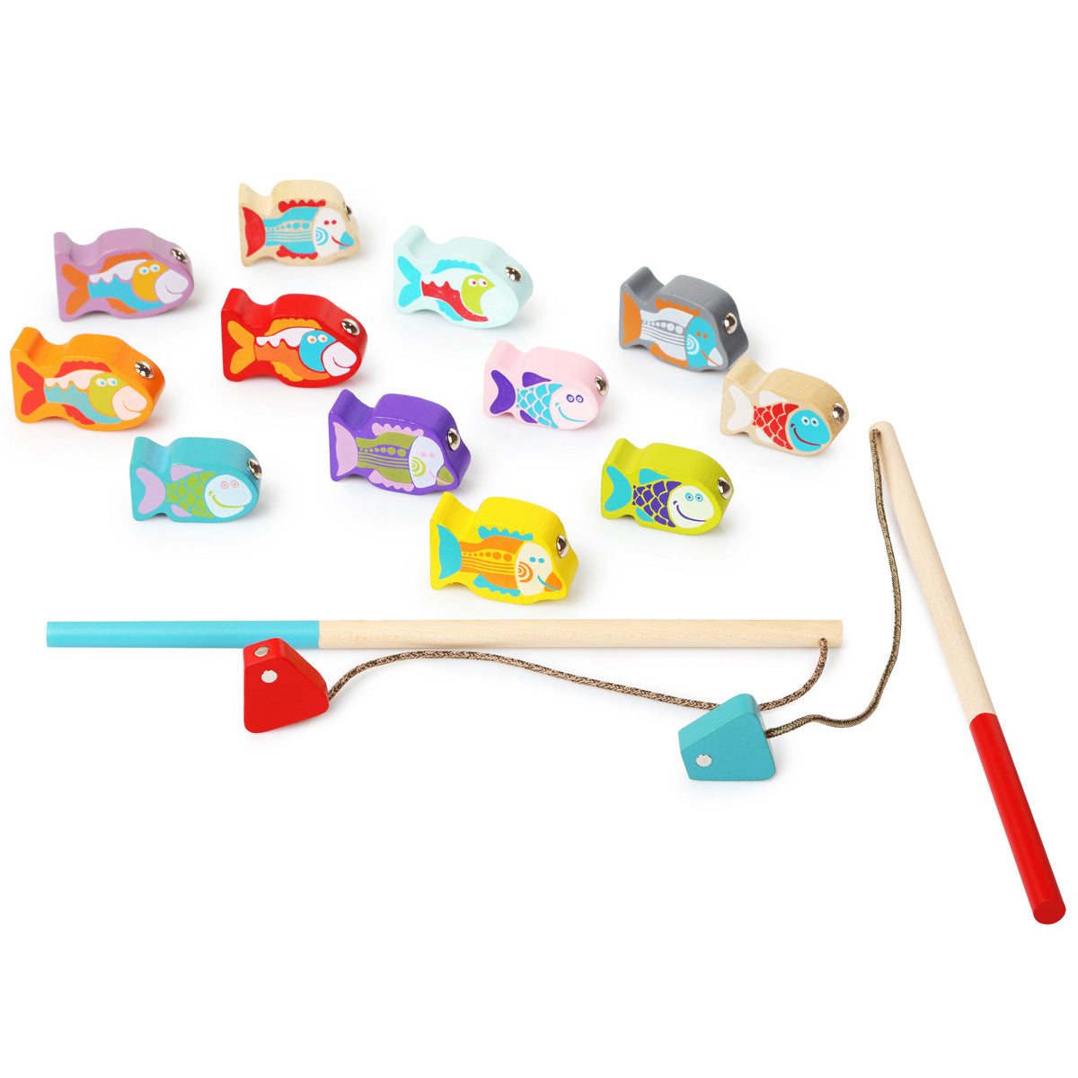 Wise Elk/Cubika Wooden Toy - Fishing Game by Wise Elk