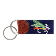 Fishing Fly Key Fob (dark Navy)