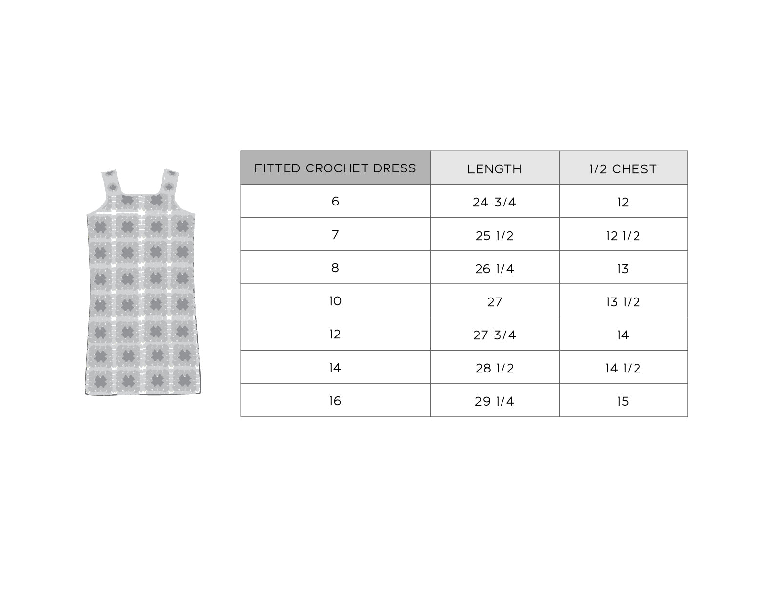 Fitted Crochet Dress