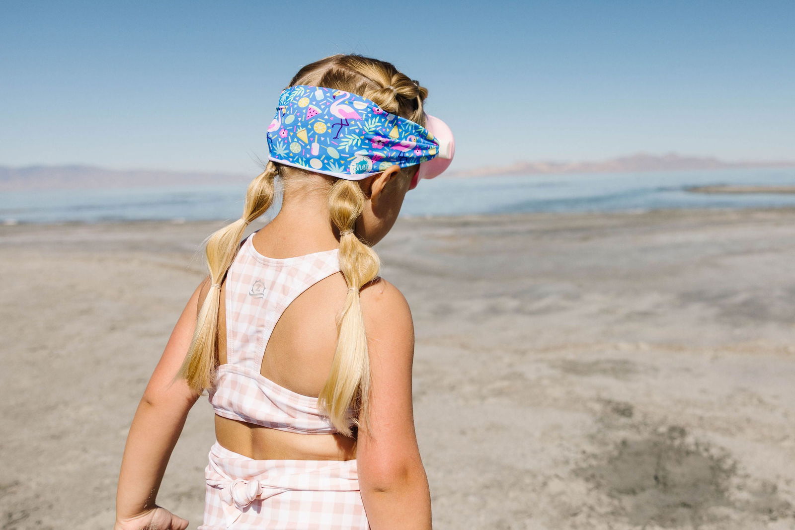 Flamingo Pop Youth Swim Mask