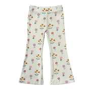 Girls Flare Pants In Meadow Bloom