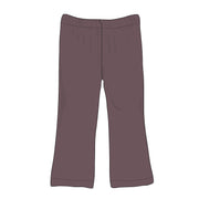 Girls Flare Pants In Plum