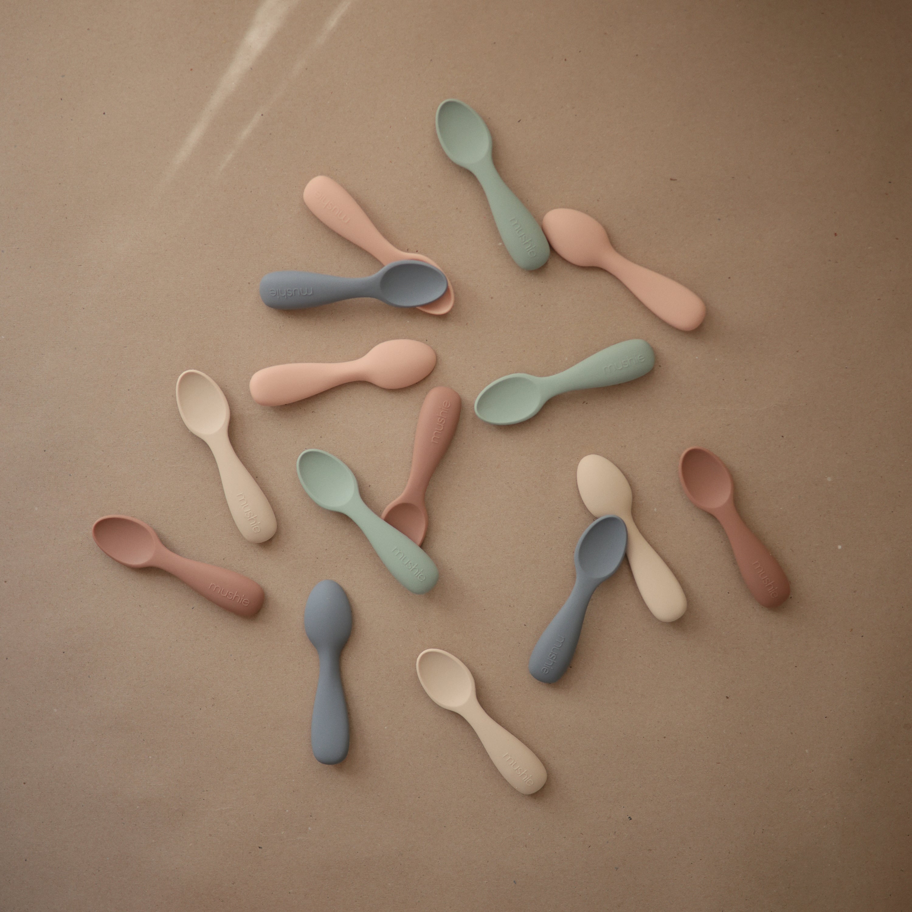 Silicone Toddler Starter Spoons 2-pack