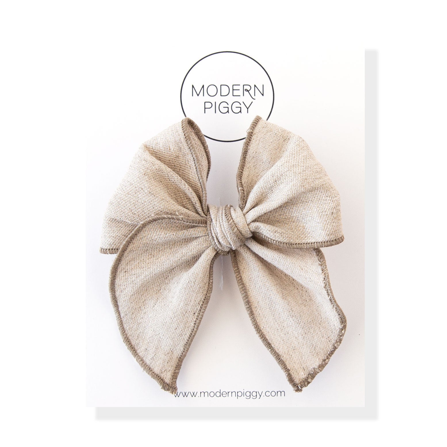 Flax | Petite Party Bow