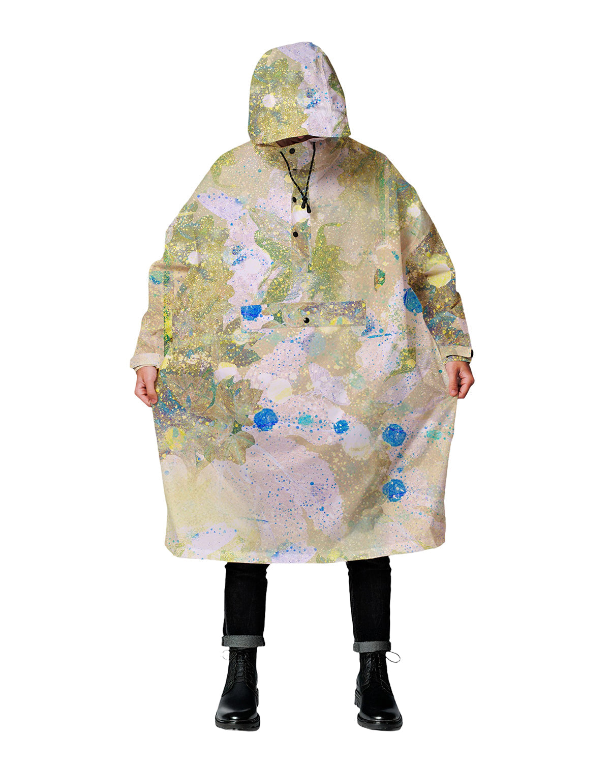 Rain Poncho Floral