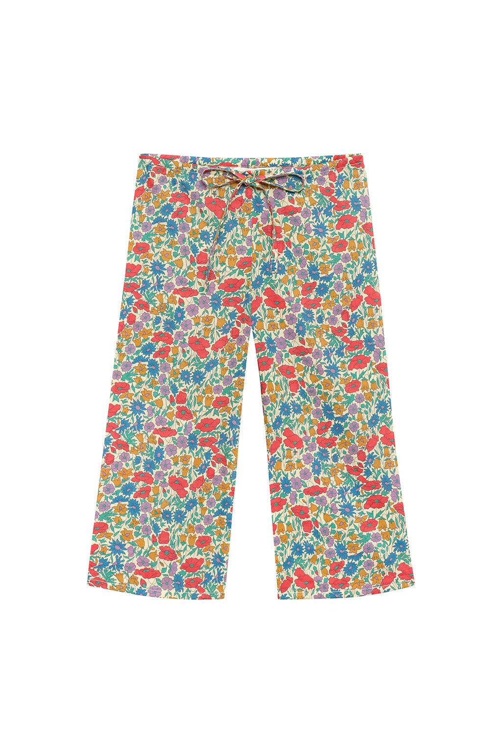Florencia Floral Mini Drawstring Pant