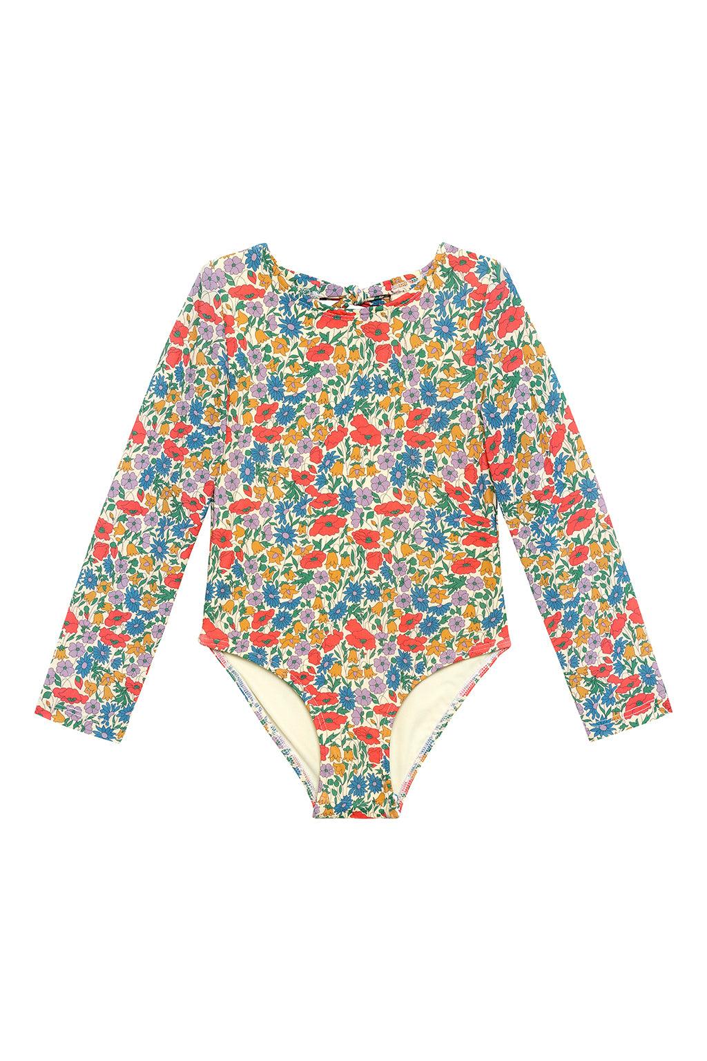 Florencia Floral Mini Long Sleeve One-piece