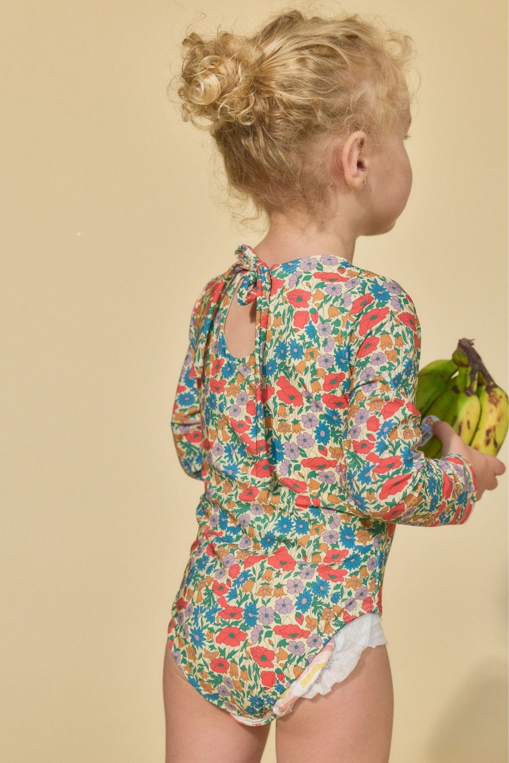 Florencia Floral Mini Long Sleeve One-piece