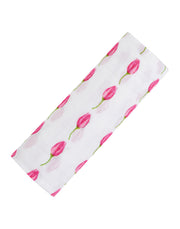 ORGANIC SWADDLE - FLOWER BUD