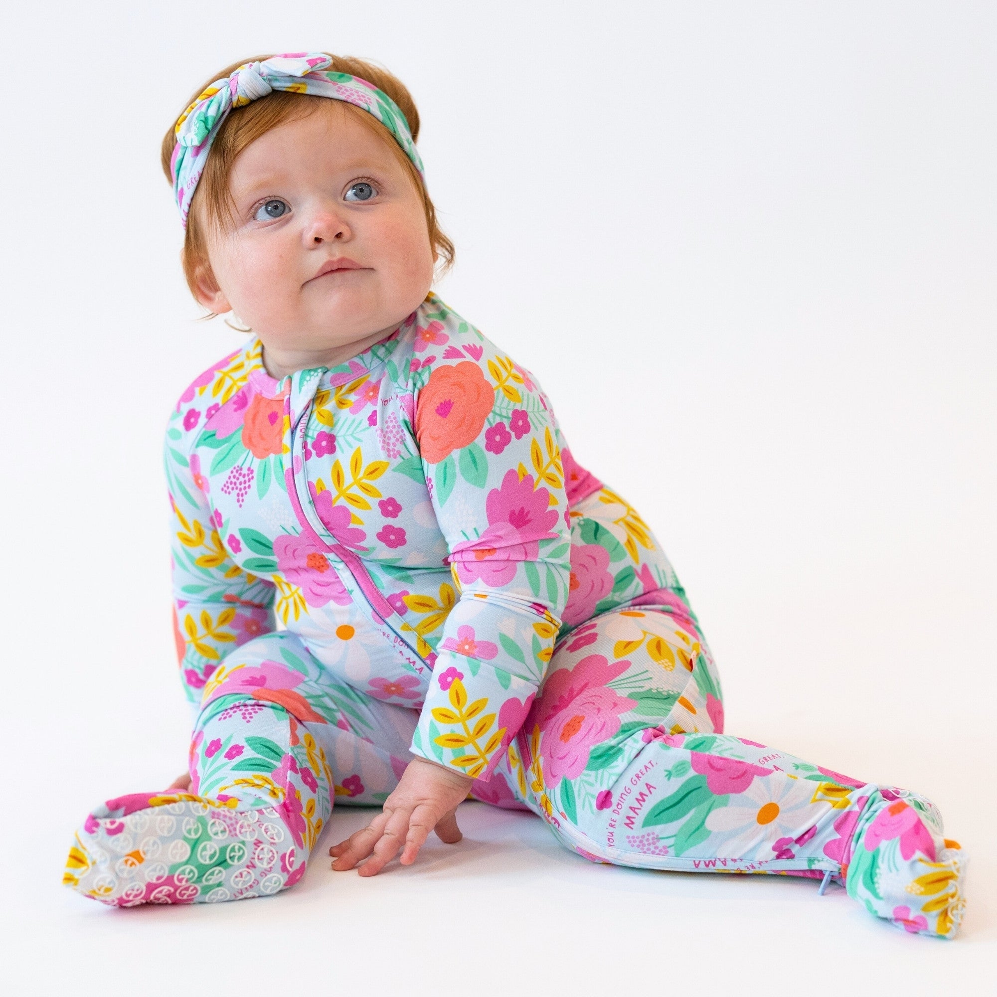 The Second-skin Convertible Romper | Flower Power