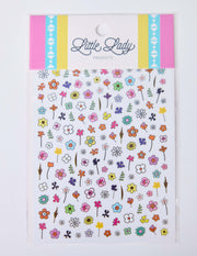 Flower Power Nail Stickers