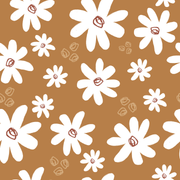 Flower Sketch Contact Paper  - Pack Of 3 Rolls (24x48" Each)