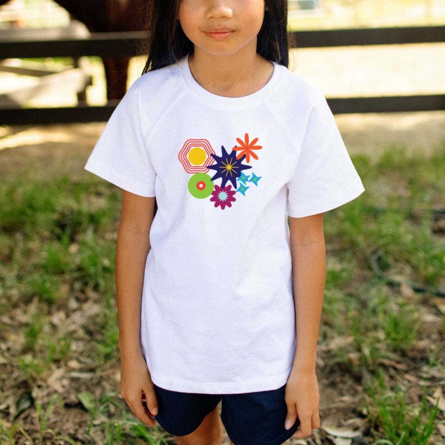 Flowers T-shirt - Organic Cotton