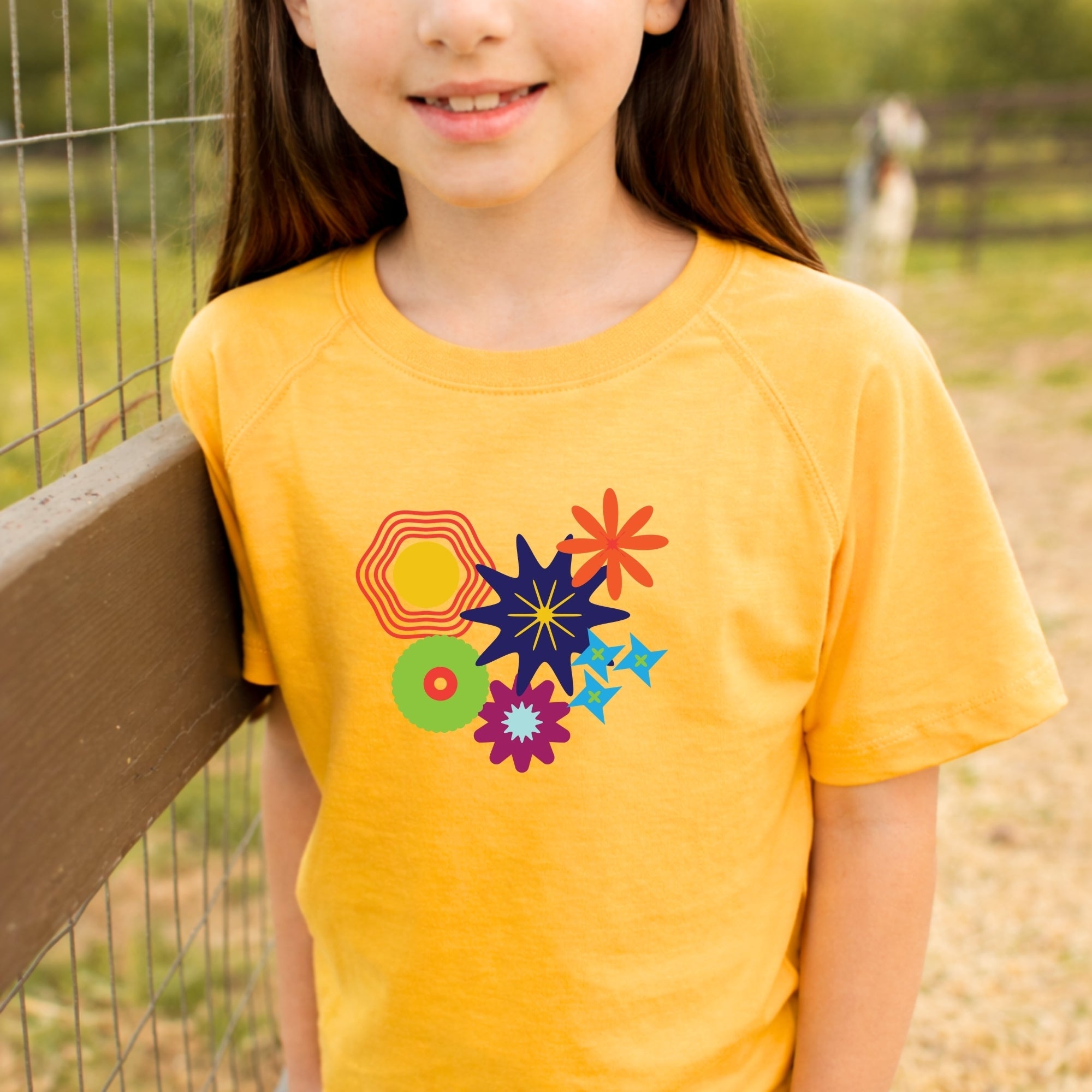 Flowers T-shirt - Organic Cotton