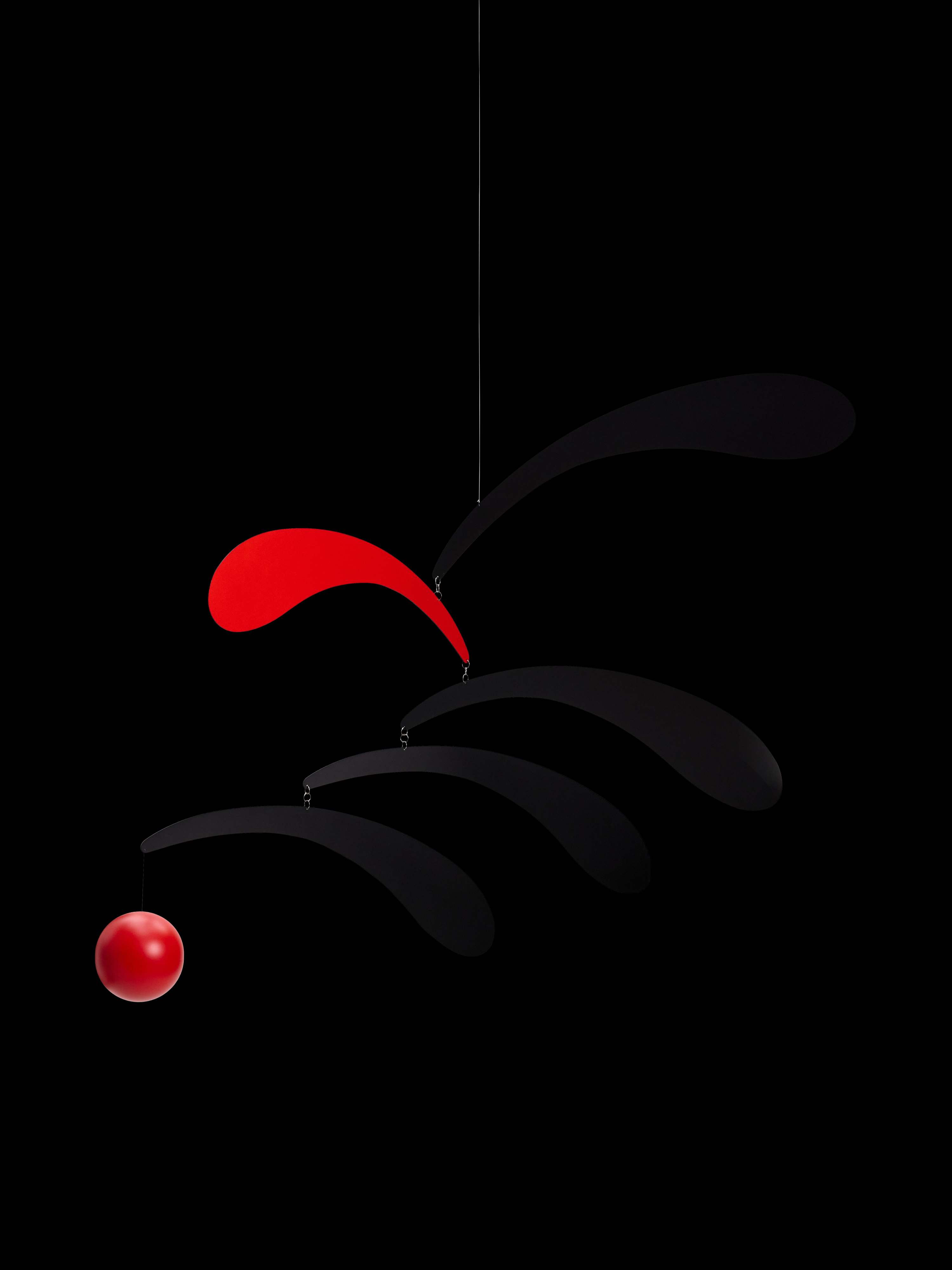 Flowing Rhythm | Red & Black | Size Xl.