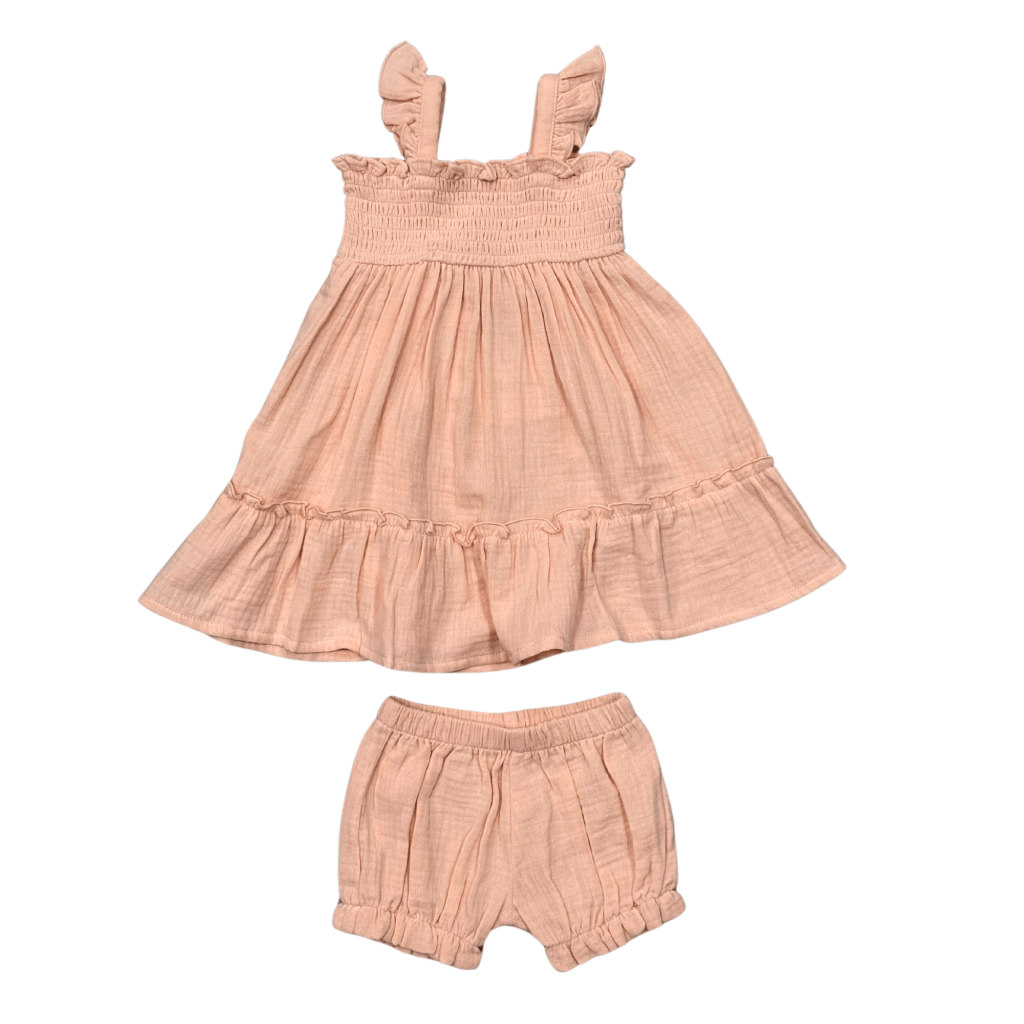 Baby Girl Flutter Dress Set