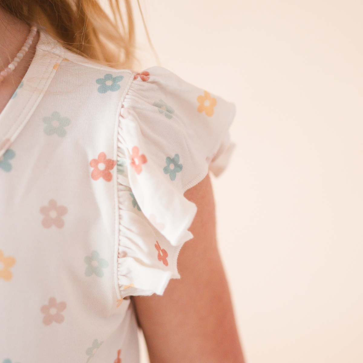 Bamboo Short Sleeve Twirl Dress