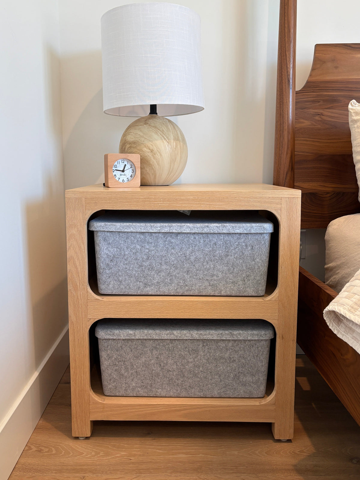 The Sculpted Bin - Xl With Lid | Set Of 3