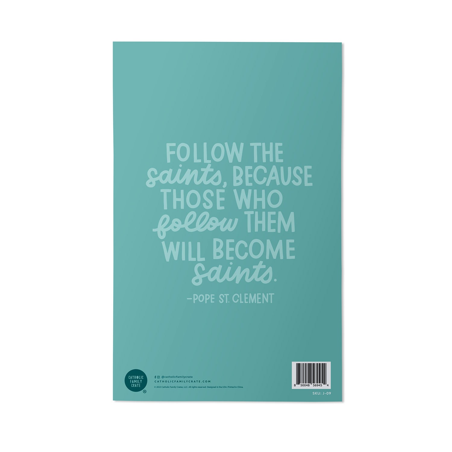 Follow The Saints Notepad
