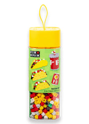 Food Bottle – Tacos & Drink Set | Build 2d & 3d Pixel Tacos On The Go!