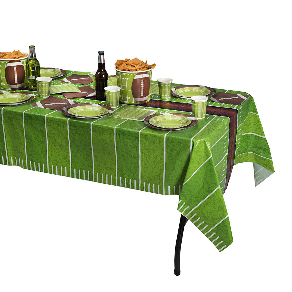 Disposable Plastic Table Cover Pack Of 8 54" X 108" Inches