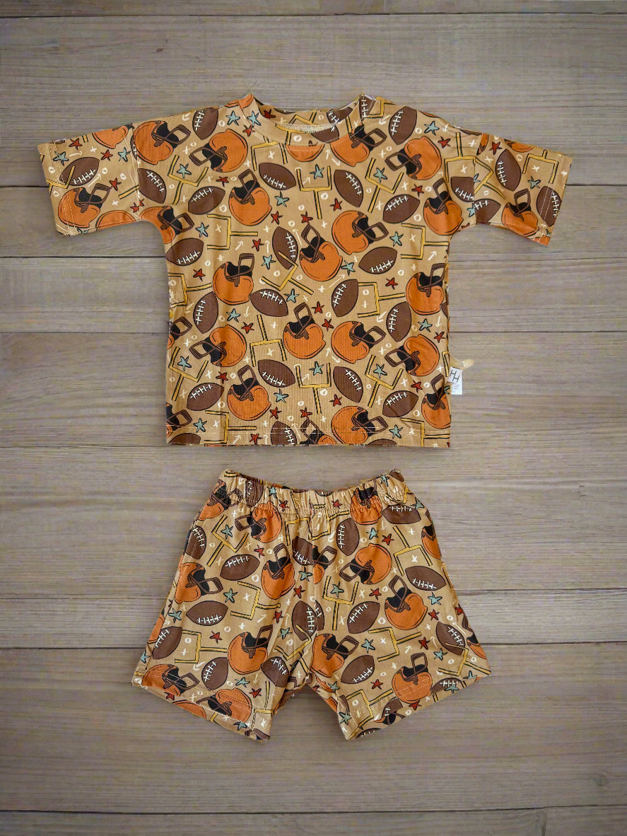 Football Boy's Casual Set