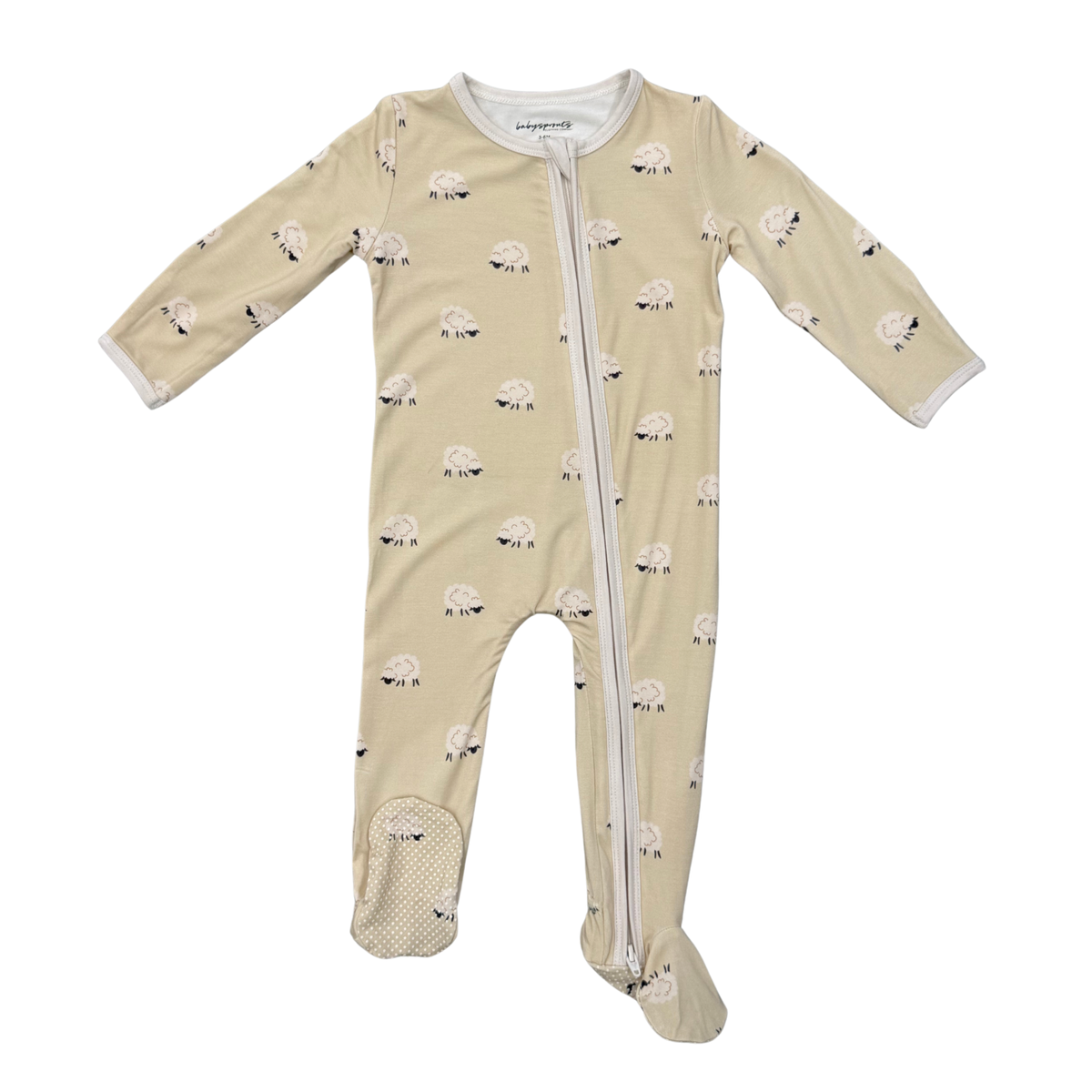 Footie Romper In Sheep