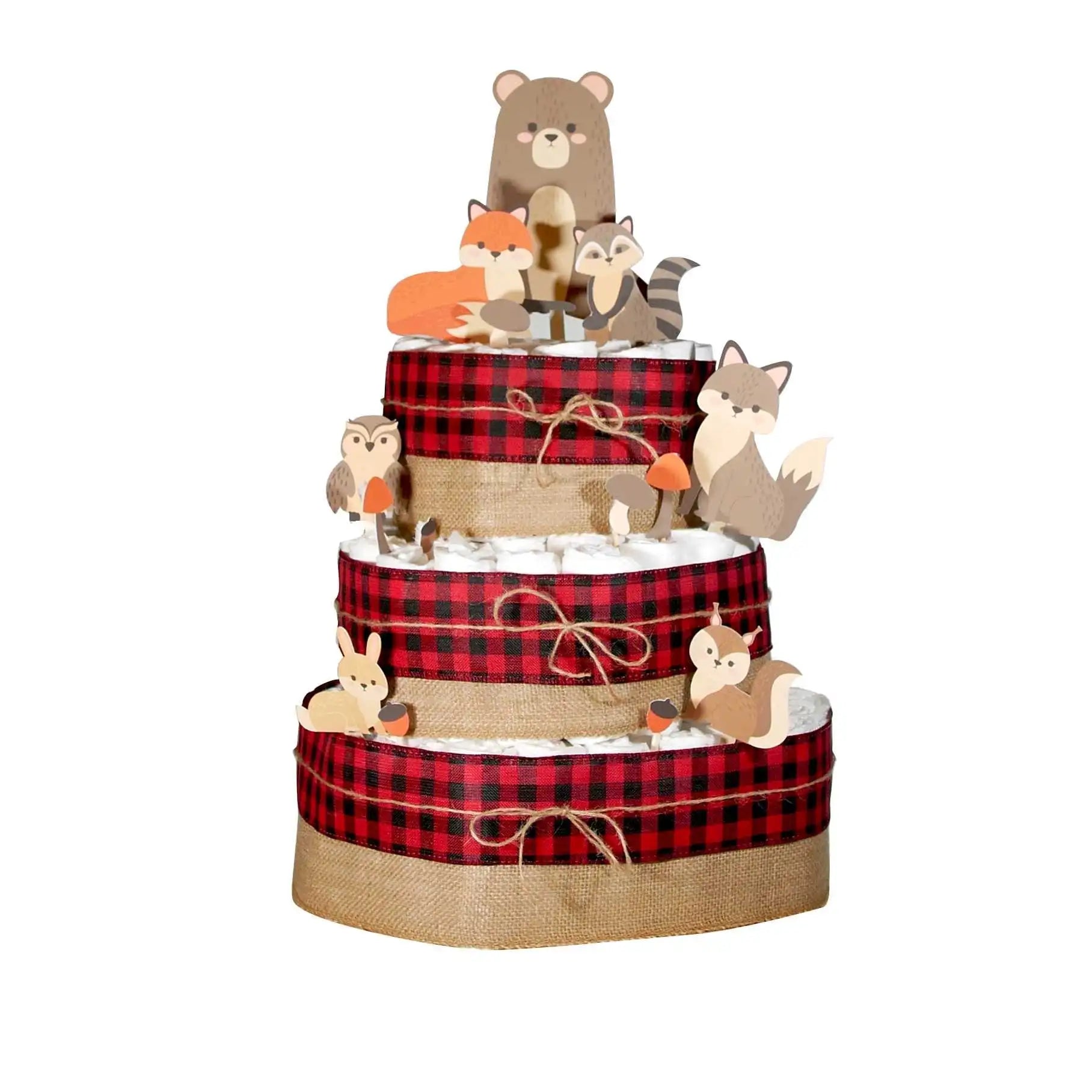 Forest Animal Diaper Cake Kit
