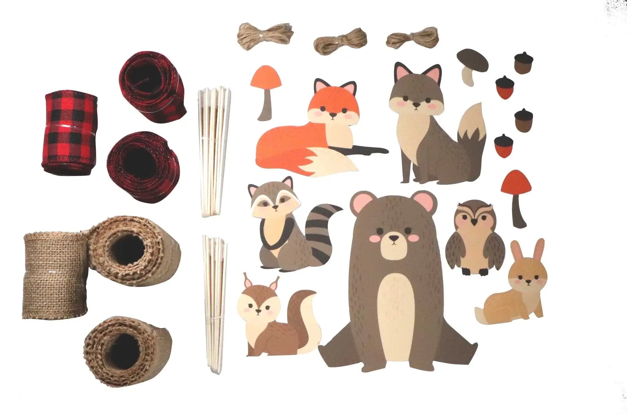 Forest Animal Diaper Cake Kit