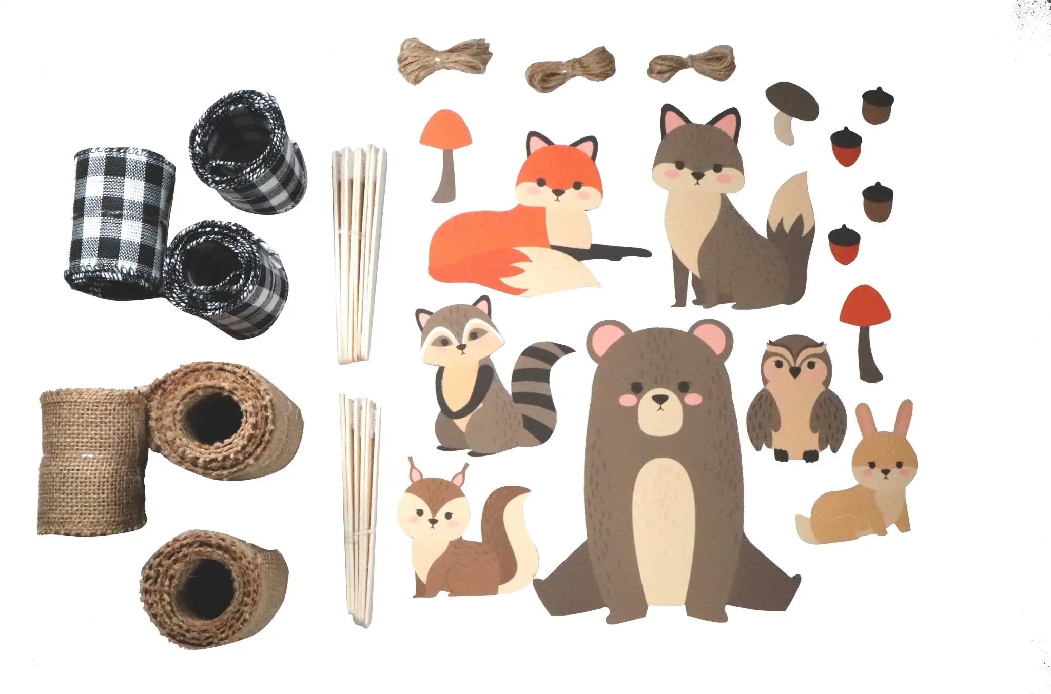 Forest Animal Diaper Cake Kit
