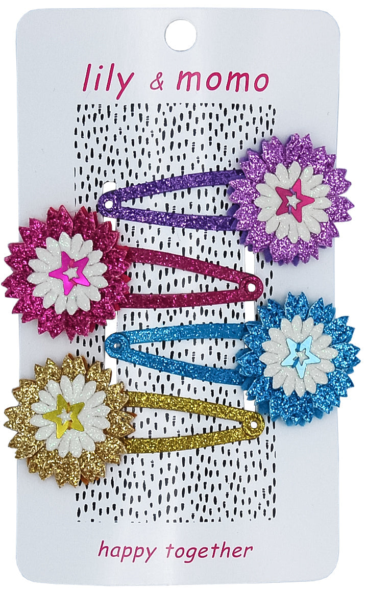 Four Stars Hair Clips