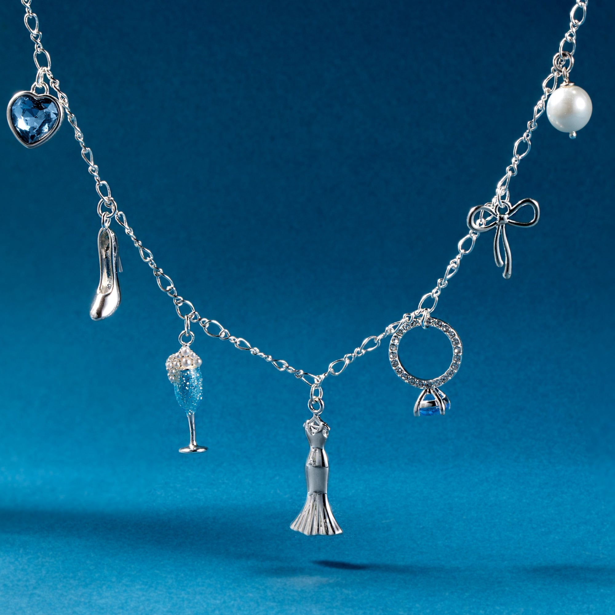 Bridal Multi-charm Necklace