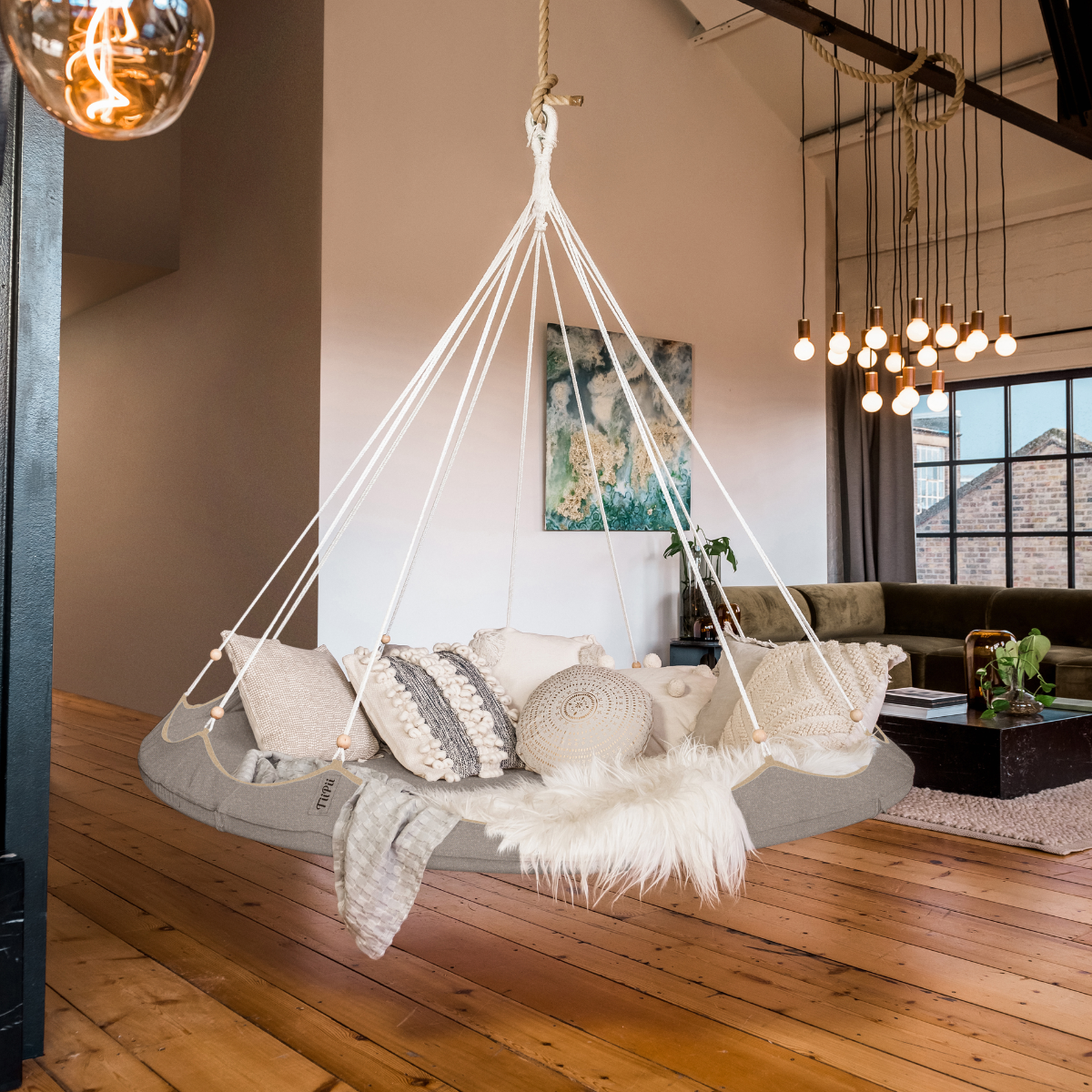 Outdoor Sunbrella® Daybed (large) - Seagull