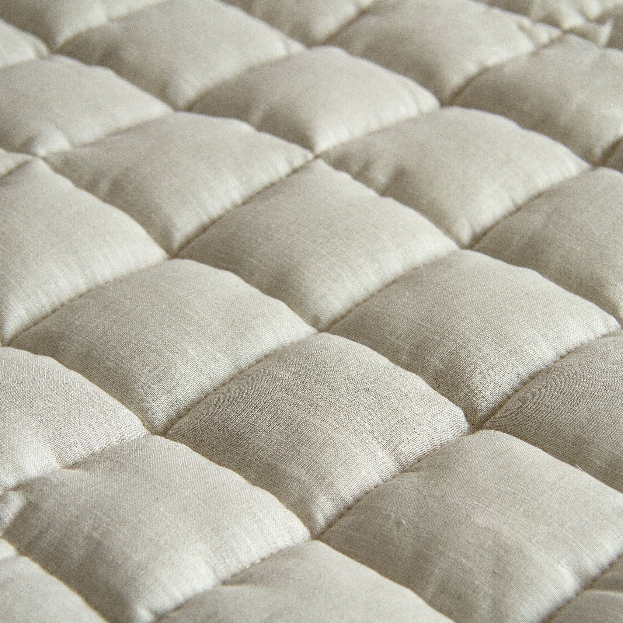 French Linen Baby Playmat - Natural