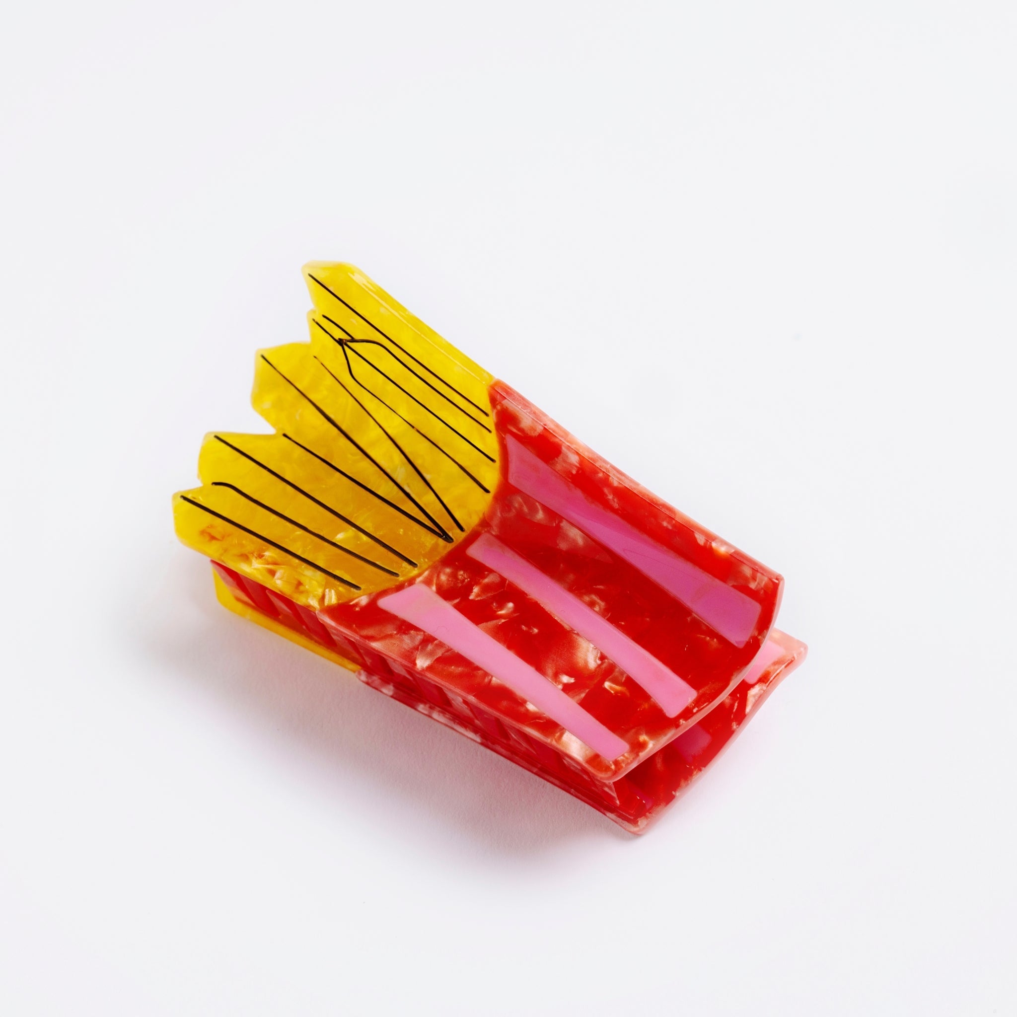 French Fries Hair Claw