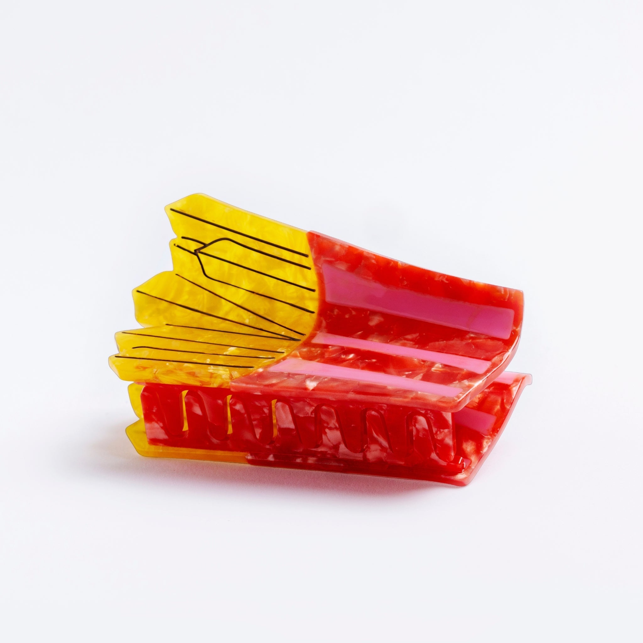 French Fries Hair Claw