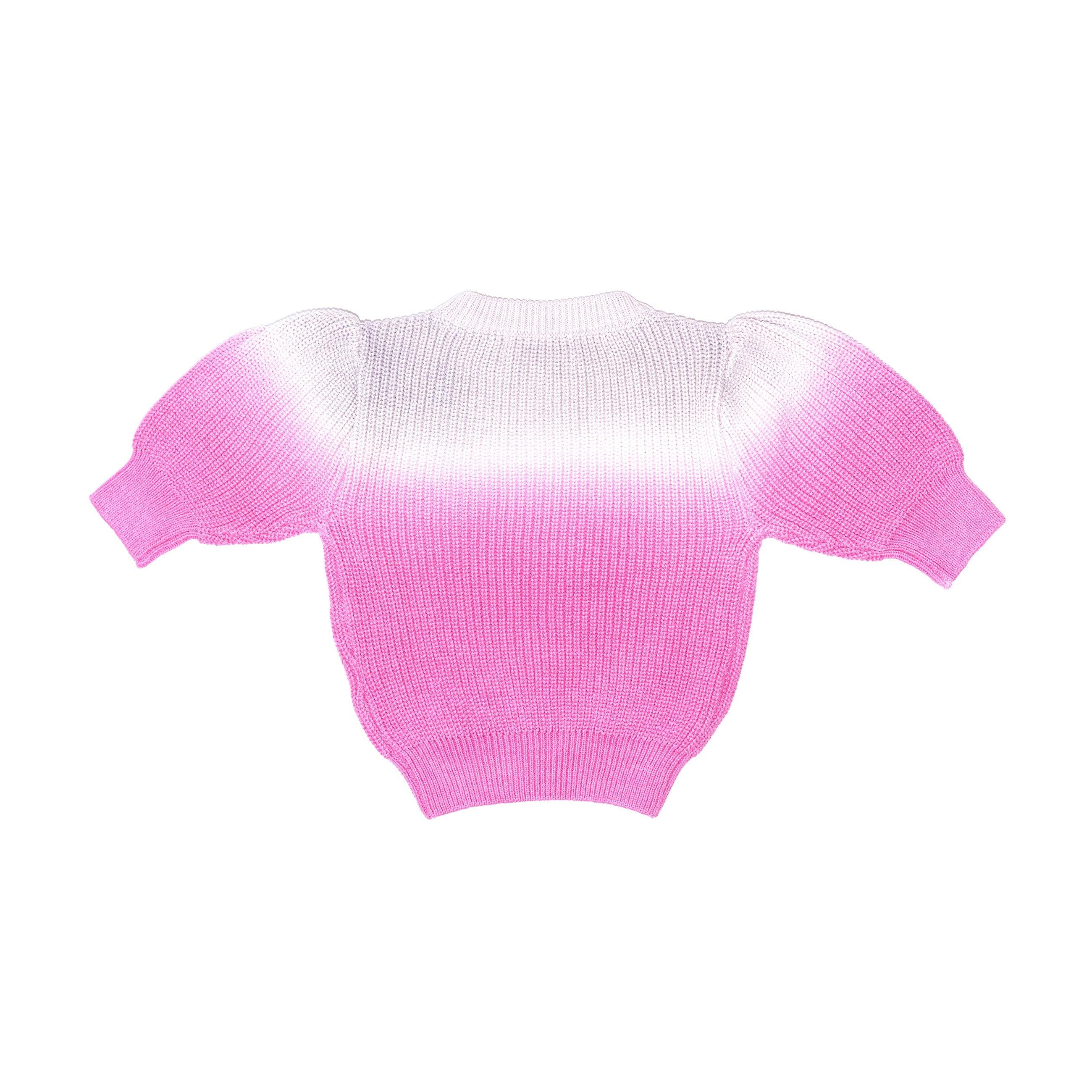 French Rose Quarter-sleeve Sweater