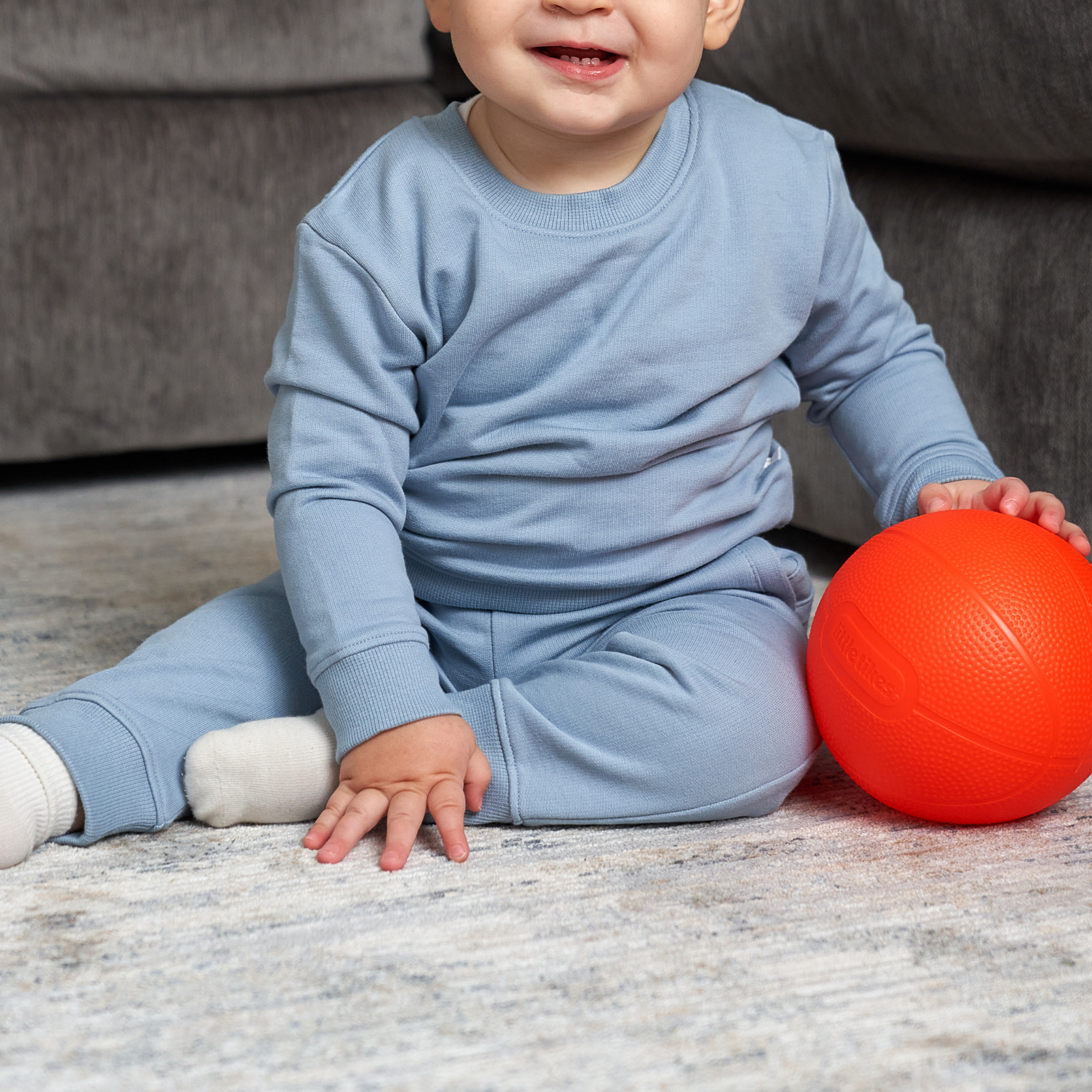 French Terry Set - Slate Blue