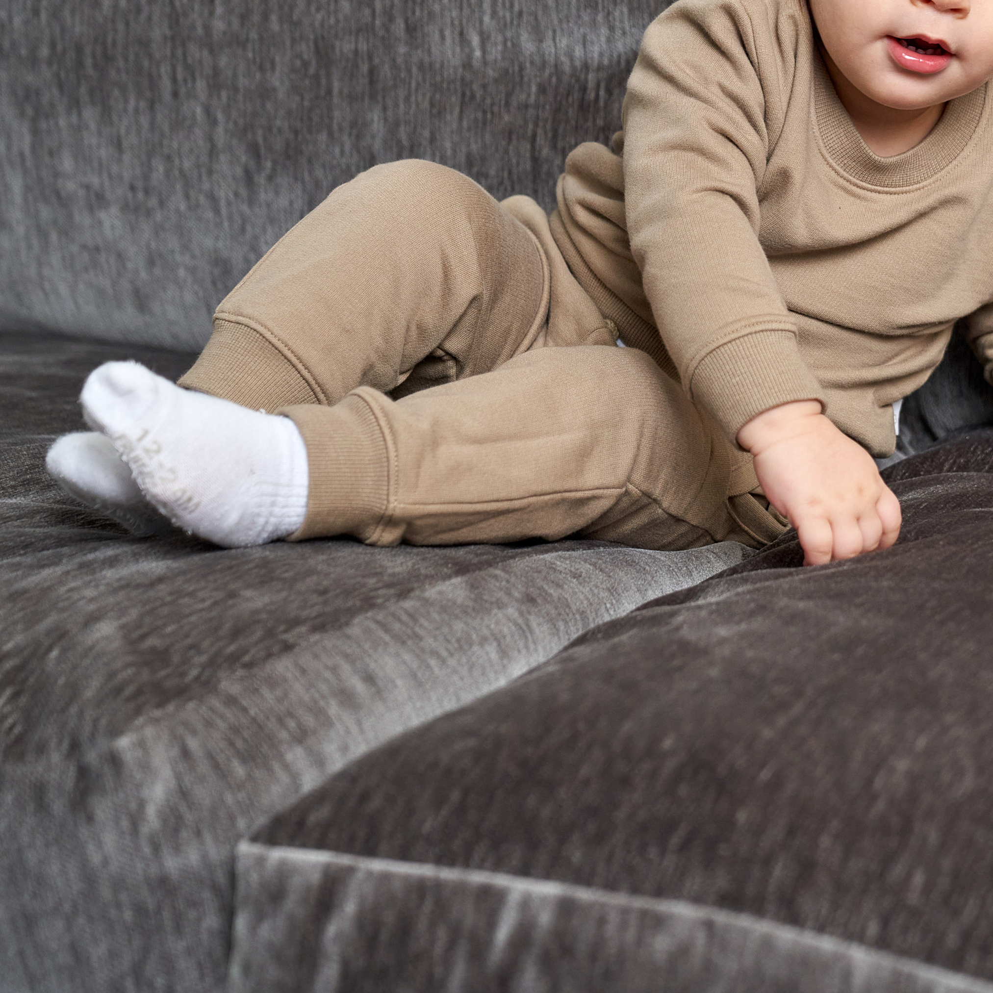 French Terry Set - Timberwolf