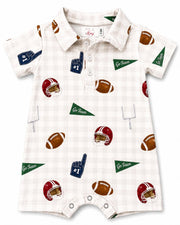 Friday Night Lights Polo Shorty One-piece
