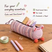 Fair Trade Animal Pen Case - Frog