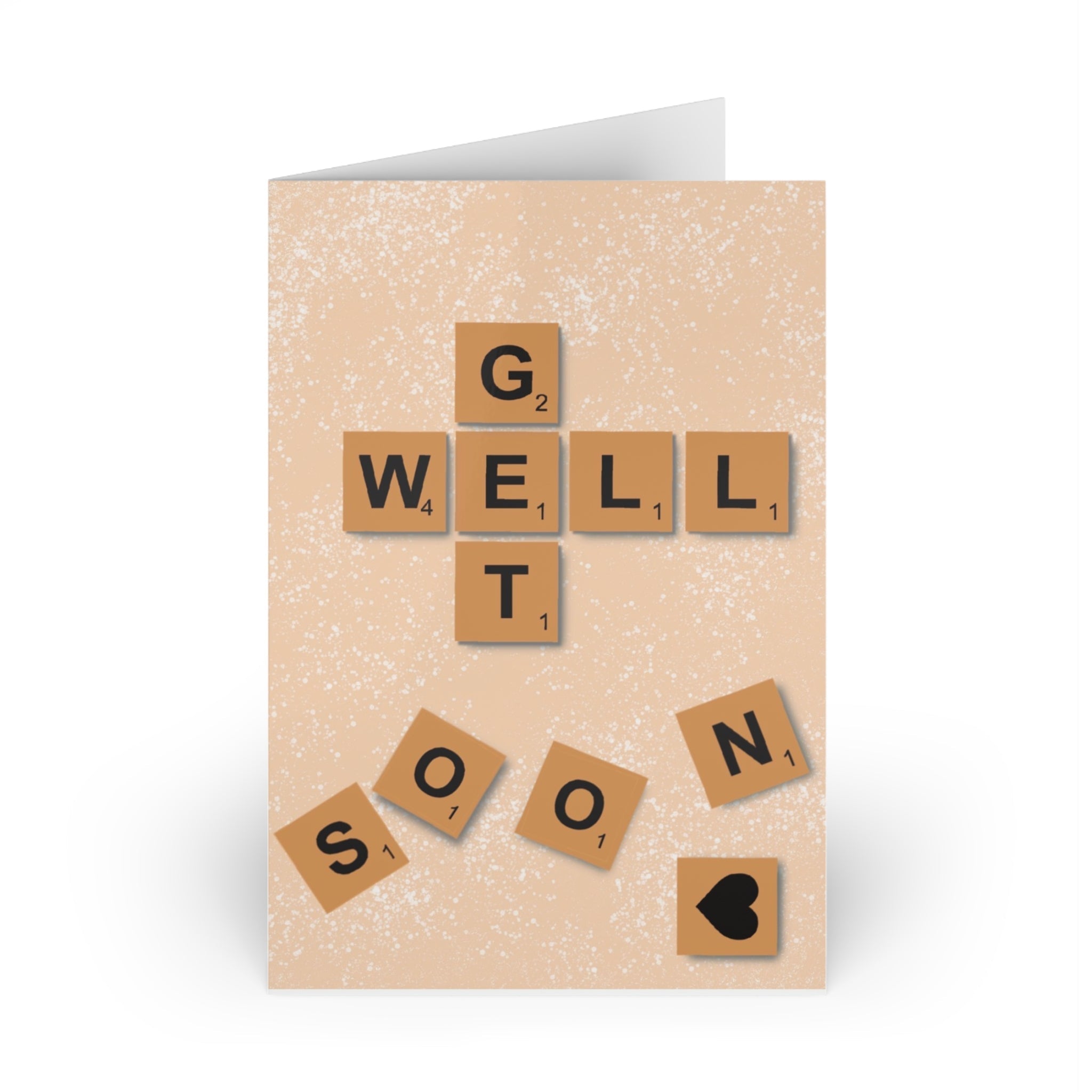 Scrabble Get Well Soon Greeting Card