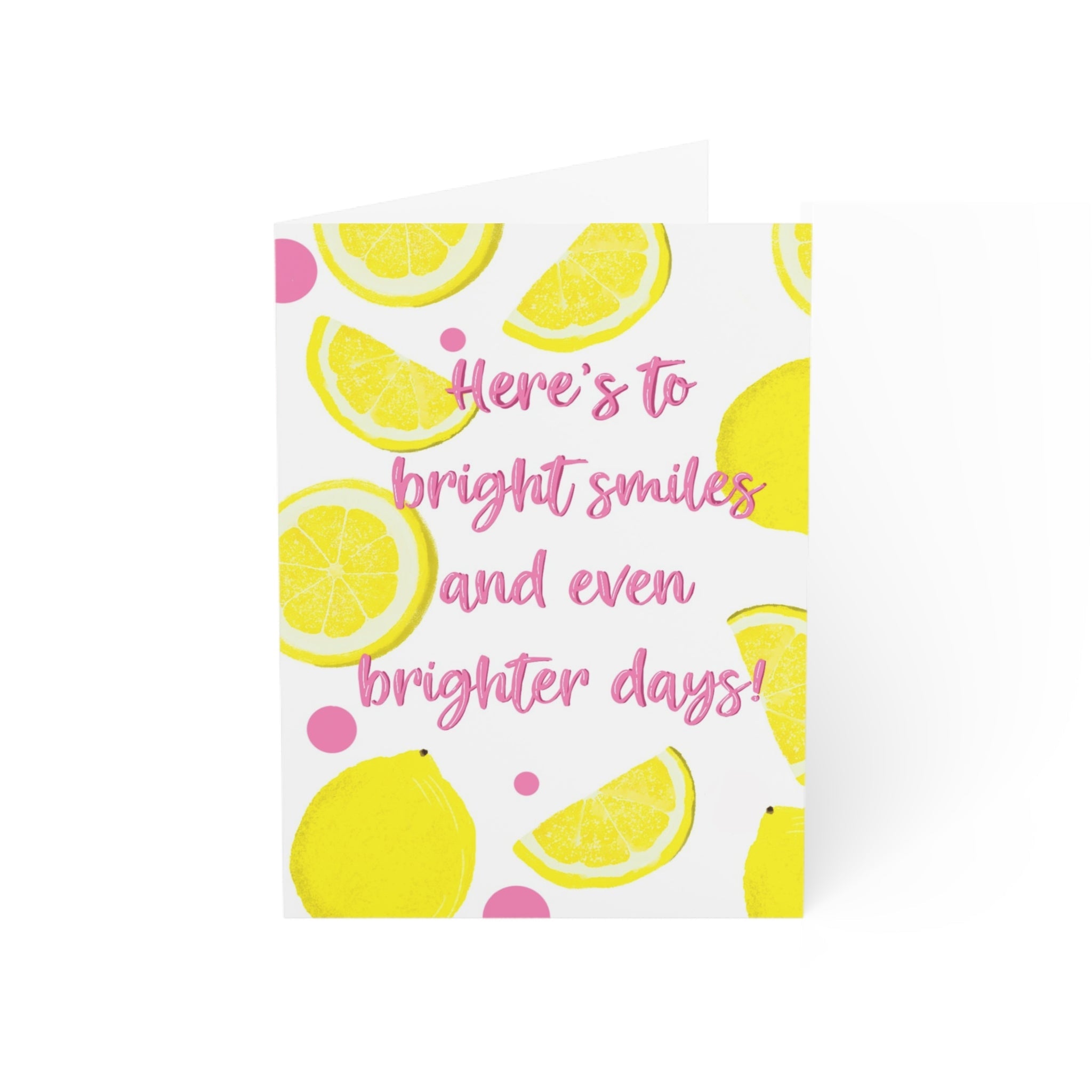 Bright Smiles Lemon Greeting Card