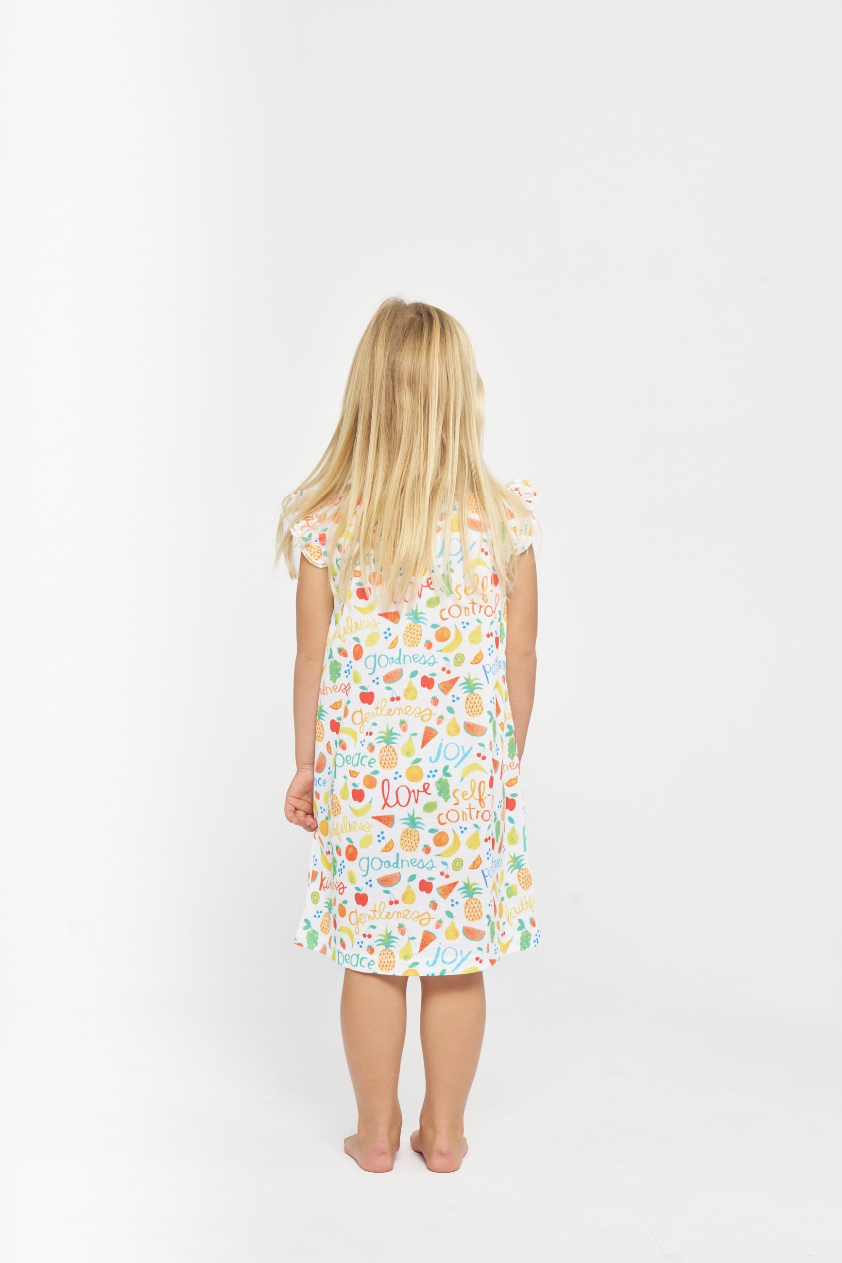 Fruit Of The Spirit Girls Nightgown Polyester