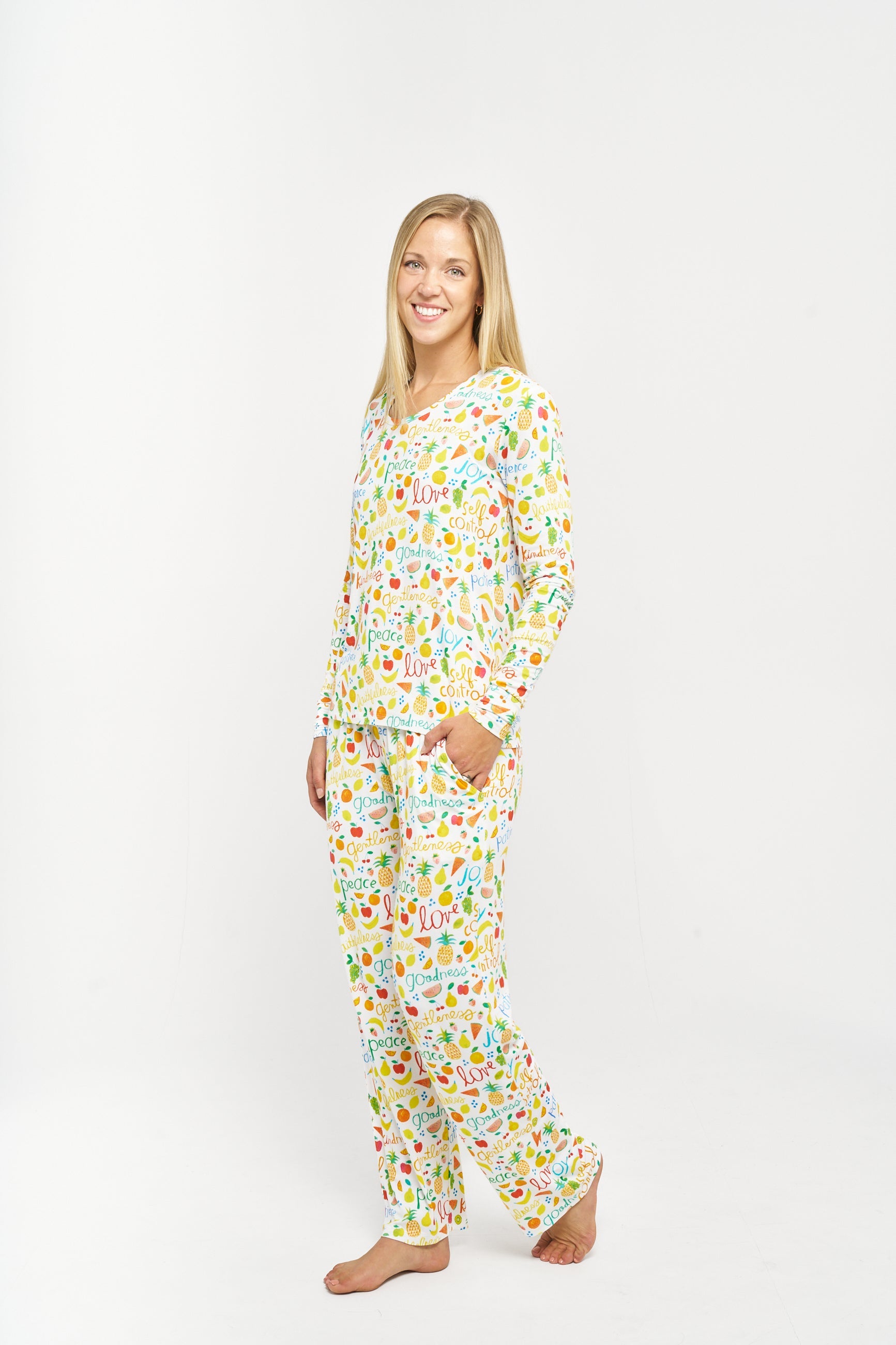 Fruit Of The Spirit Women's Pj Set Bamboo
